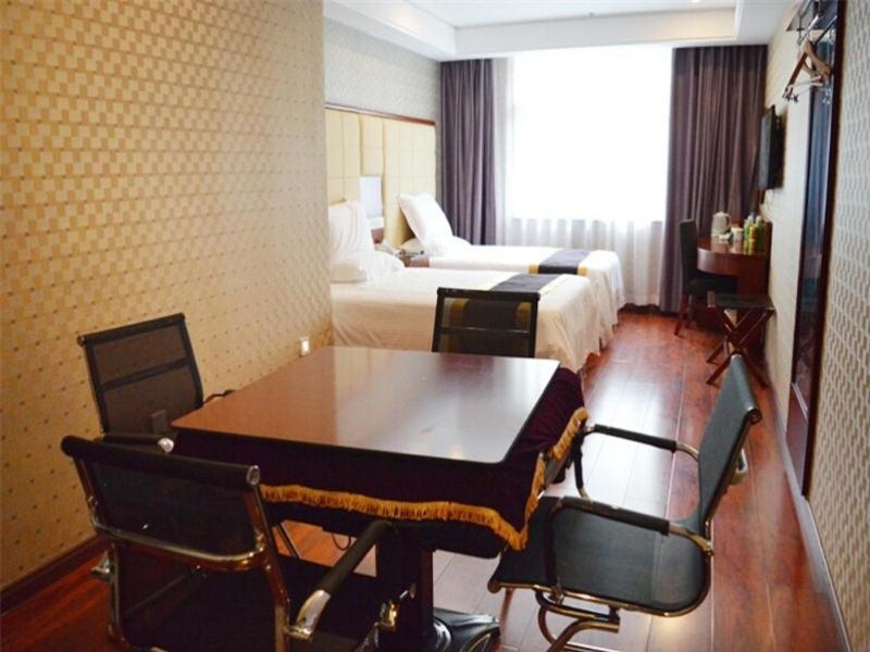 GreenTree Inn Anhui Fuyang Yijing International North Door Busniess Hotel Buitenkant foto